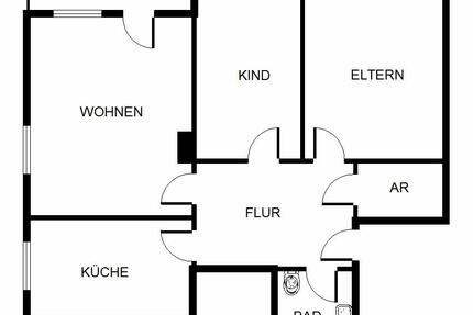 Wir renovieren für Sie! 3-Zimmer-Wohnung mit Balkon - Gelsenkirchen Gelsenkirchen-Nord