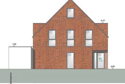 KFW 40! Neubau! Modernes Reihenhaus mit Terrasse und Garten in Borken-Weseke