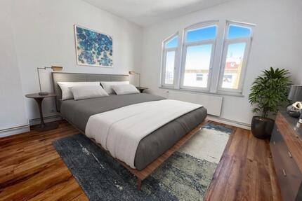 moderne 3-Zimmer-Wohnung mit Balkon in charmanten Altbau - Bremerhaven Mitte