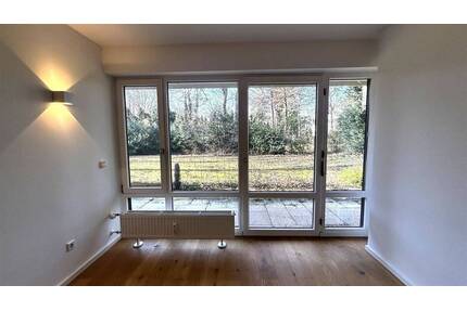 moderne ruhige helle 2 Zimmer Garten Wohnung 60m² Parkett Einbauküche Gäste WC - München Untergiesing-Harlaching