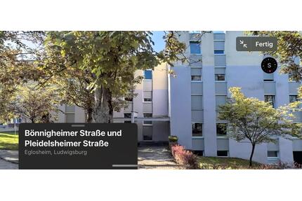 ✔ 3,5 Zimmer ✔ Balkon ✔ TG – gepflegte Wohnung in Ludwigsburg