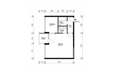 2 Zimmer Wohnung am Ku’damm - 1.395,00&nbsp;EUR Kaltmiete, ca.&nbsp; 51,00&nbsp;m&sup2; in Berlin (PLZ: 12359) Neukölln