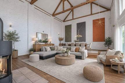 Landleben deluxe Kernsaniert 274m² Wohnfläche + Scheune + Bürogebäude + vielseitige Nutzung - Niederneisen