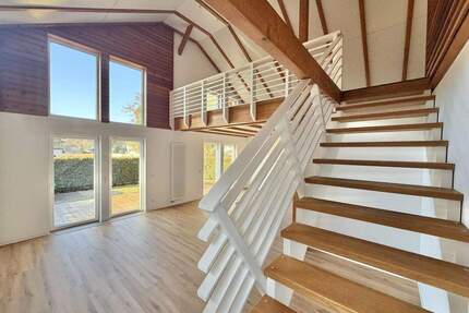 Natürlich effizient - hochwertiges Holzhaus mit Westausrichtung und Loftcharakter - Oranienburg Germendorf