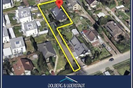 Baugrundstück für Einfamilienhaus mit 2 Wohneinheiten in ruhiger Wohnlage von Meiendorf - Hamburg / Meiendorf Rahlstedt