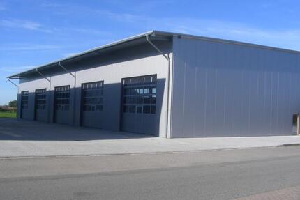 Schafflund-Vollisolierte Gewerbehalle mit Bürotrakt-Gewerbegebiet