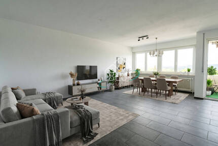 Stilvoll modernisierte Eigentumswohnung mit Balkon und Garage - Schwäbisch Hall