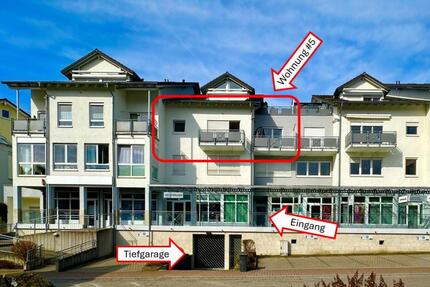 2 Zimmer Wohnung, 64 m², 2 Balkone, TG-Stpl. in Königsbach-Stein