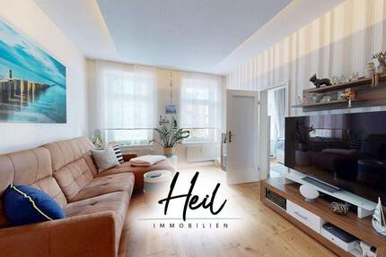 Bezugsfreie 3-Zimmer Wohnung unweit der Leipziger Innenstadt l Balkon I modernisiert