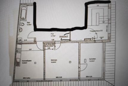 Vermietung 2-Zimmer, Küche, Bad, Wohnung im 4.OG in Regensburg