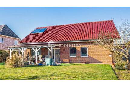Stilvoller Bungalow in ruhiger Lage - Wohnen auf einer Ebene mit großzügigem Gartenparadies - Badbergen Grothe