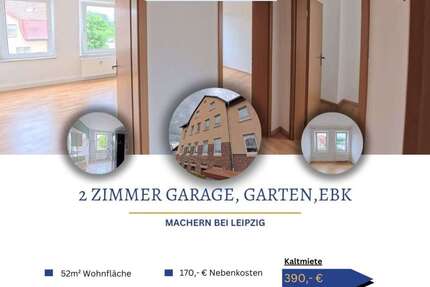 Wohnung zum Mieten in Machern 390,00 € 52 m²