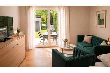 Exklusive möblierte Maisonette mit Garten und 2 Stellplätzen - Ottobrunn
