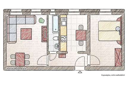 Wohnung zum Kaufen in Berlin 285.000,00 € 51.38 m²