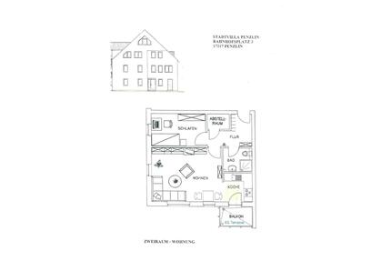 2 Raum Wohnung Erdgeschoss 17217 Penzlin