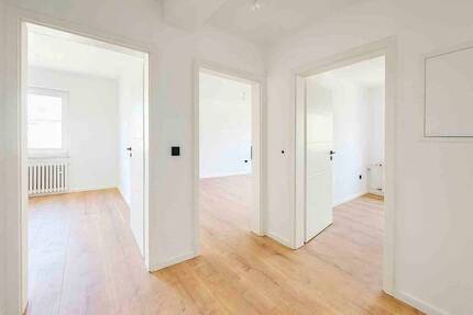 Frisch sanierte Zweizimmerwohnung mit Gartenanteil in zentraler Lage von Dortmund-Huckarde