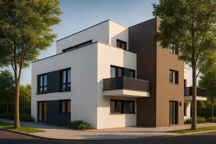 Barrierearmes Wohnen mit Terrasse und Garten – Moderne 2-Zimmer-Neubauwohnung in Beckum