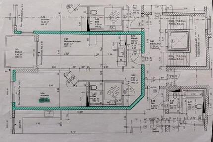 Helle, geräumige 2-Raum-Wohnung in Mühlhausen Thüringen - Mühlhausen (Thüringen)