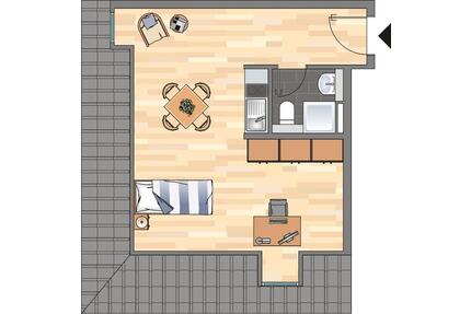 1-Zimmer-Wohnung in Landau in der Pfalz