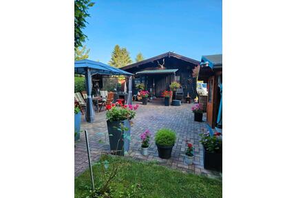Privatgrundstück mit Blockbohlenhaus in Neuruppin