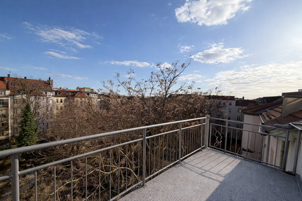 Frei werdende Maisonette-Wohnung in Schleußig mit Balkon - Leipzig