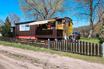 Urlaubs Datsche an der Müritz auf dem99p Campingplatz in Buchholz - Eldetal