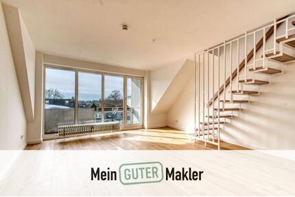 Erstbezug nach Sanierung: Stilvolle 3-Zimmer-Maisonette mit Balkon und EBK in Schwachhausen - Bremen