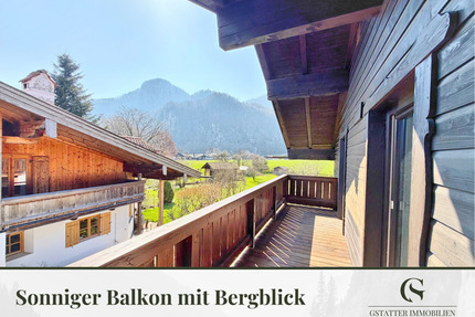 Großzügige 3-Zimmer-Wohnung mit Balkon - Flintsbach am Inn