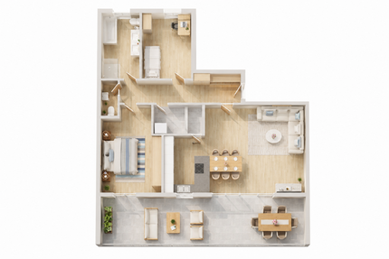 Wohnung zum Kaufen in Scheyern 619.900,00 € 108.38 m²