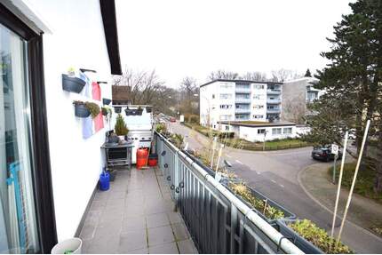 Saarbrücken, Rodenhof, kleine 2 ZKB-Wohnung mit Balkon nur an eine Einzelperson