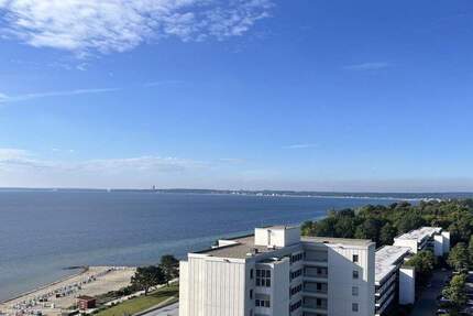 Meerblick - 11. Etage, Top-Lage direkt am Strand - Sierksdorf