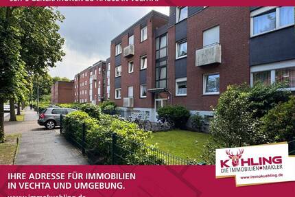 Großteilig modernisierte 3-Zimmer-Wohnung - zentrumsnah - - Vechta