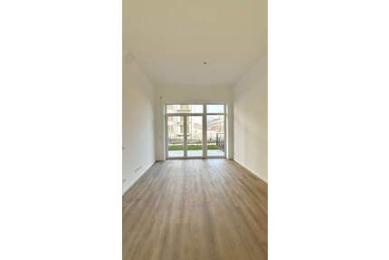 Große 3-Zimmer-Wohnung mit Einbauküche, Terrasse und Garten - Bamberg