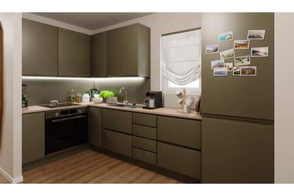 Reihenhaus im EH-55-Standard mit Terrasse, Gäste-WC und zwei PKW-Stellplätzen - Zossen Waldstadt