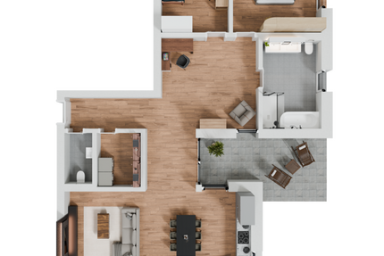 Wohnung zum Mieten in Straubing 1.480,00 € 113.78 m²