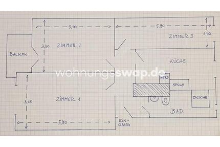 Wohnungsswap - 3 Zimmer, 68 m² - Liebermannstraße, Pankow, Berlin