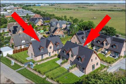 Neubau von Hausteilen - 1.100.000,00&nbsp;EUR Kaufpreis, ca.&nbsp; 94,00&nbsp;m&sup2;&nbsp;Wohnfl&auml;che in Sylt (PLZ: 25980) Tinnum