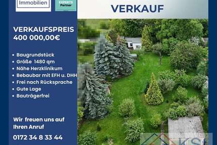 Grundstück zu verkaufen in Leipzig Probstheida 400.000,00 € 1480 m² - Leipzig / Probstheida