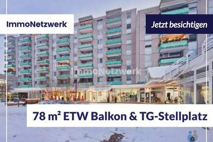 NEU***78 m² große, schicke ETW in TOPLAGE mit Balkon und TG Stellplatz***NEU - Neuss Innenstadt