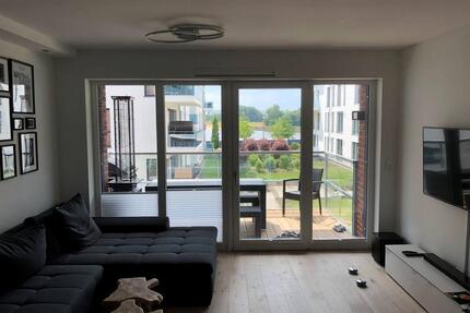 Exklusive 3-Zimmer-Wohnung mit Weserblick in der Überseestadt - Bremen Walle