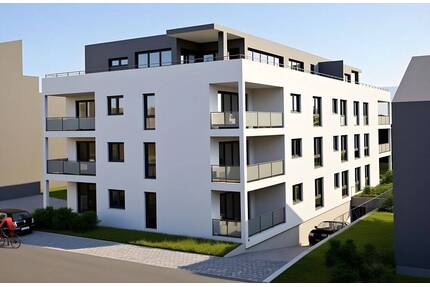 Neubau* Licht und klare Linien prägen das Ambiente. Schöne 2-Zimmer Wohnung mit Balkon und Lift. - Lörrach