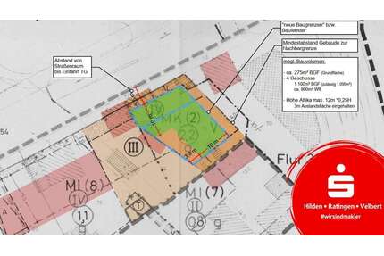 Grundstück zu verkaufen in Haan 399.000,00 € 498 m²