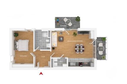 Mietswohnung zum 15. Mai - 1.045,00&nbsp;EUR Kaltmiete, ca.&nbsp; 71,00&nbsp;m&sup2; in Coburg (PLZ: 96450)