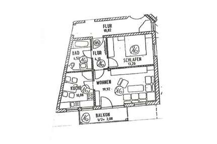 Wohnung zum Kaufen in Vilshofen 139.000,00 € 55 m²
