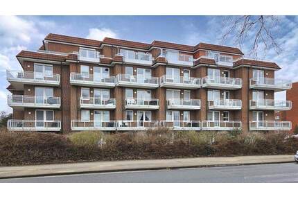 Döse: Strandnahe FeWo mit West-Balkon im Haus mit Schwimmbad und Sauna - Cuxhaven