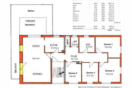 Neu renovierte Wohnung - 1.330,00&nbsp;EUR Kaltmiete, ca.&nbsp; 140,00&nbsp;m&sup2; in Zell im Wiesental (PLZ: 79669)