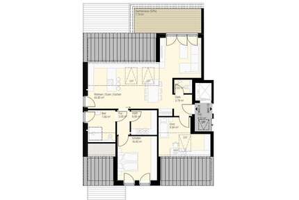 Wohnung zum Mieten in Ahaus 1.150,00 € 100 m²