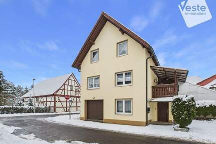 Preisänderung! Ideal für Pendler: Einfamilienhaus zwischen Thüringen und Bayern - Straufhain Streufdorf
