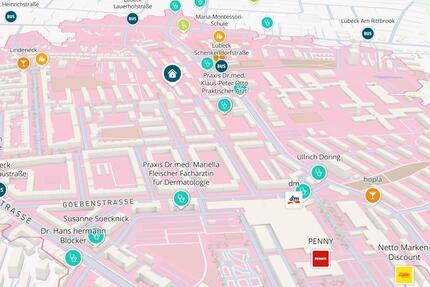 traumhafte 2-Zimmerwohnung in begehrter Lage - Lübeck Sankt Gertrud