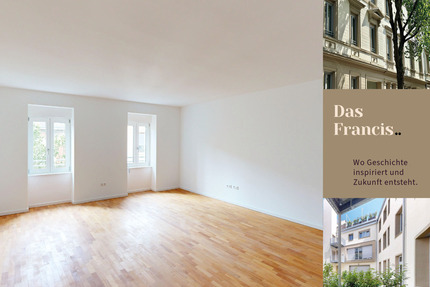 Das Francis – Wo Geschichte inspiriert und Zukunft entsteht. Entdecken Sie Ihr neues Zuhause, das mehr als nur ein Ort ist. In der Karlsruher Weststadt trifft traditionelles Erbe auf moderne...